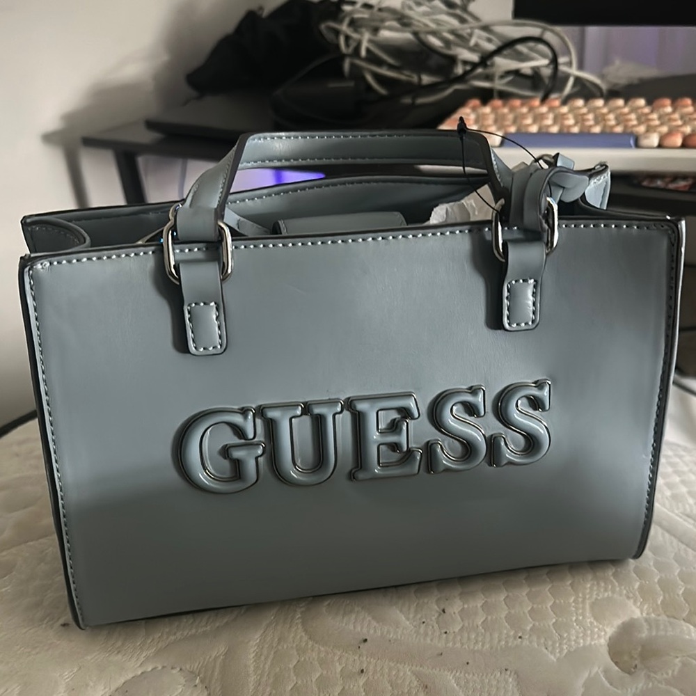 GUESS Sky Blue Tote